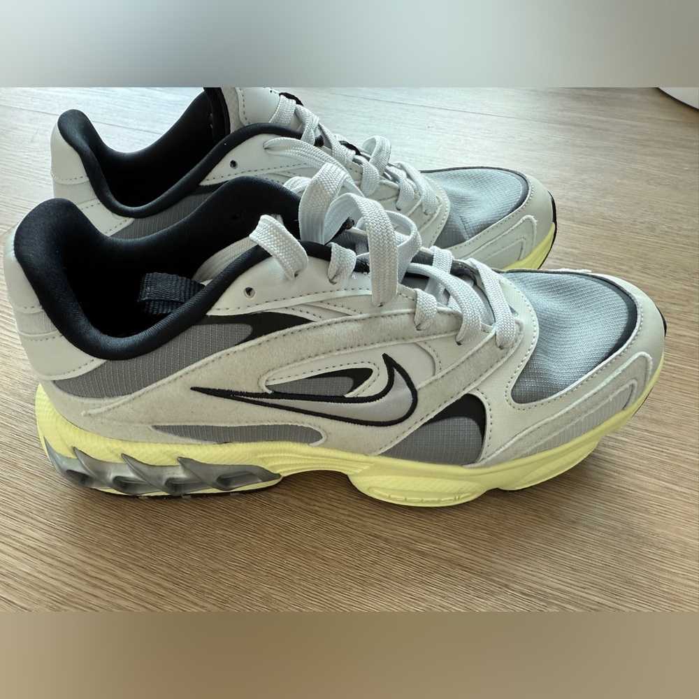 Retro Nike White and Yellow Athletic Shoes
